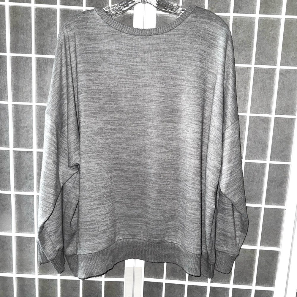TORRID “Off Duty” Lightweight Oversized Lounge Sweatshirt size 1x GORGEOUS - Picture 7 of 16